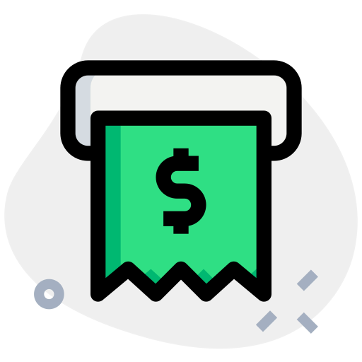 Receipt icon