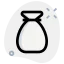 Money bag icon 64x64