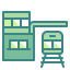 Train station icon 64x64