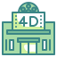 Movie theater icon 64x64