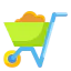 Wheelbarrow icon 64x64