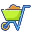 Wheelbarrow icon 64x64