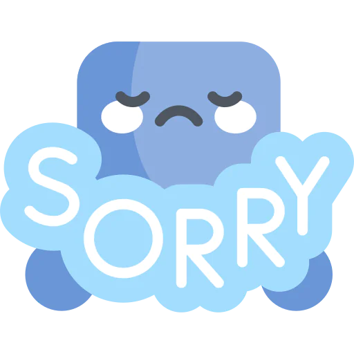 Sorry icon