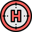 Helipad icon 64x64