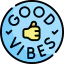 Good vibes icône 64x64