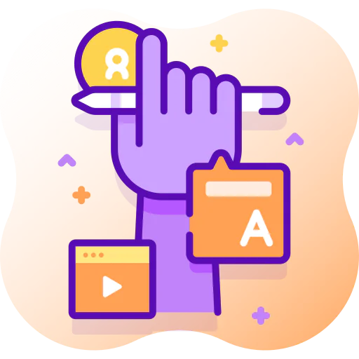 Online learning icon
