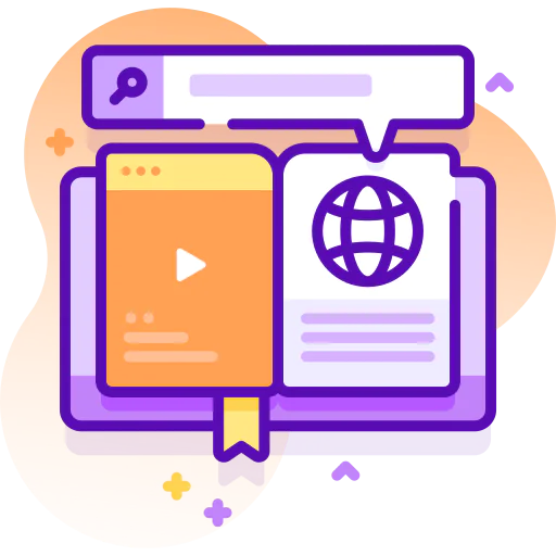 Online learning icon