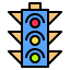Traffic light icon 64x64