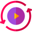 Play button icon 64x64