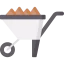 Wheelbarrow アイコン 64x64