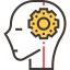 Artificial intelligence icon 64x64
