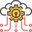 Artificial intelligence icon 64x64