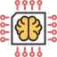 Artificial intelligence icon 64x64