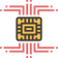 Artificial intelligence icon 64x64