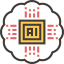 Artificial intelligence icon 64x64