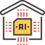 Artificial intelligence icon 64x64
