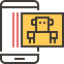 Artificial intelligence icon 64x64