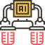 Artificial intelligence icon 64x64