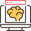 Artificial intelligence icon 64x64