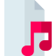 Music file icon 64x64