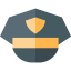 Police hat icon 64x64
