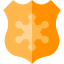 Police badge icon 64x64