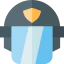 Police helmet icon 64x64