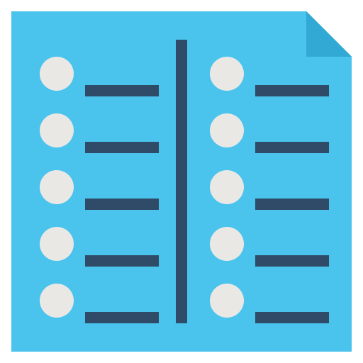 Lists icon