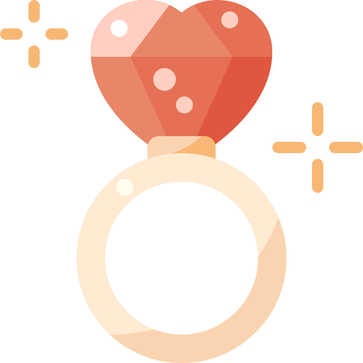 Diamond ring icon