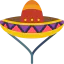 Mexican hat icon 64x64