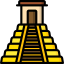 Mayan pyramid Symbol 64x64