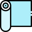 Yoga mat icon 64x64