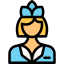 Flight attendant biểu tượng 64x64