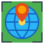 Globe icon 64x64