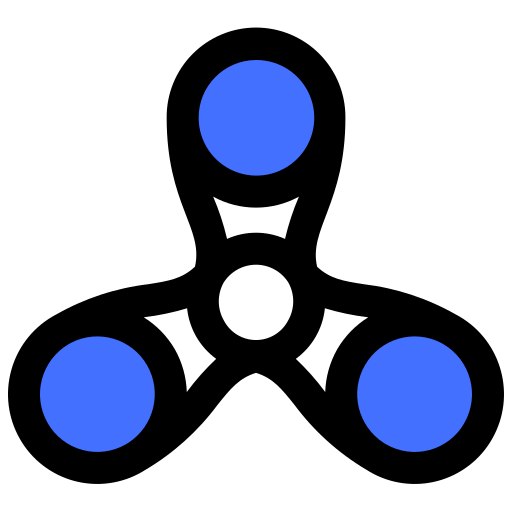 Fidget spinner icon
