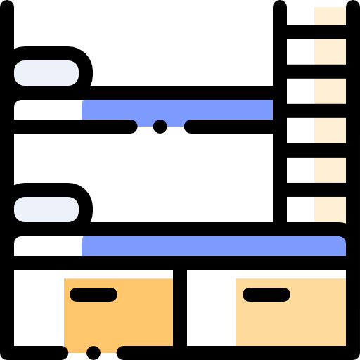 Bunk bed icon