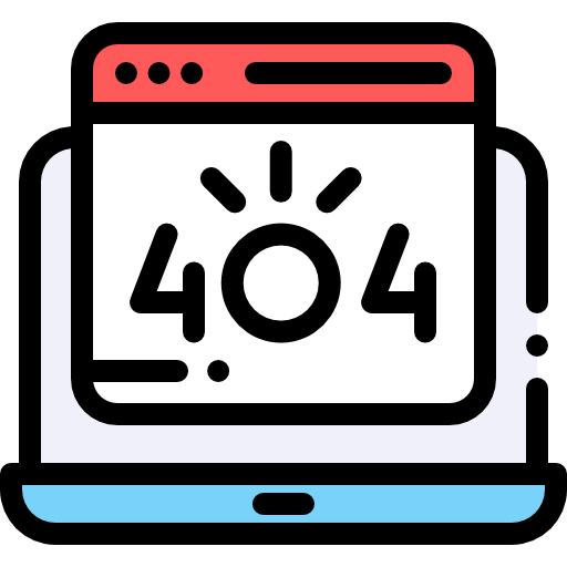 Error 404 icon