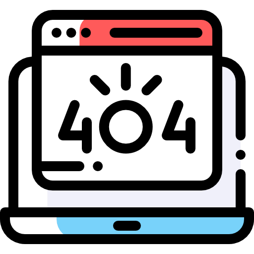 Error 404 icon