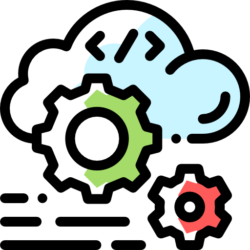 Cloud computing icon