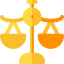 Justice scale icon 64x64