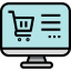 Online shop icon 64x64