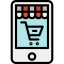 Online shop icon 64x64