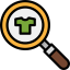 Magnifying glass icon 64x64