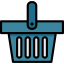 Shopping basket icon 64x64