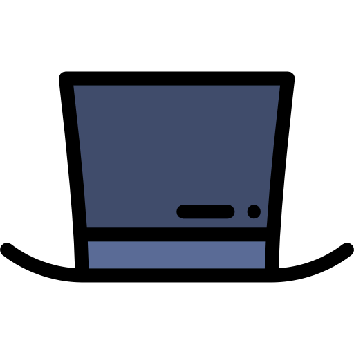 Top hat icon