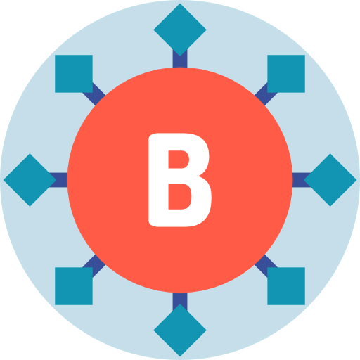 B icon