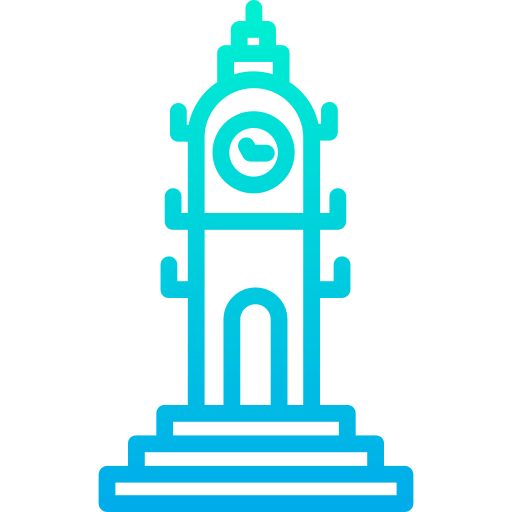 Clock tower icon