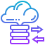 Cloud storage biểu tượng 64x64