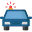 Police car icon 64x64