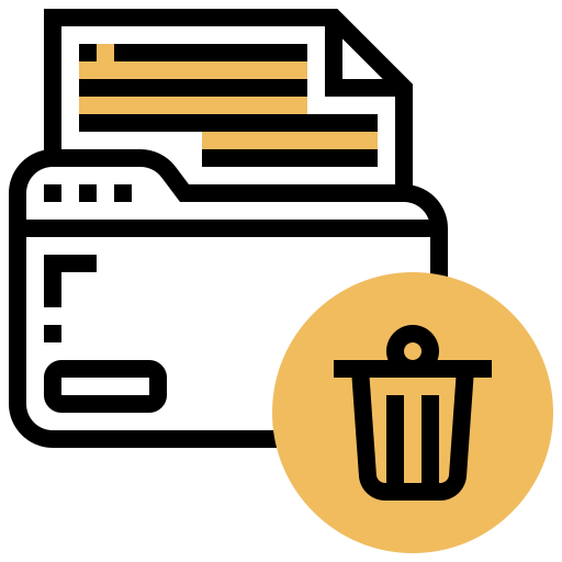 Delete icon